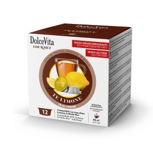 Box Dolce Vita LEMON TEA A Modo Mio®* compatible 96cps.