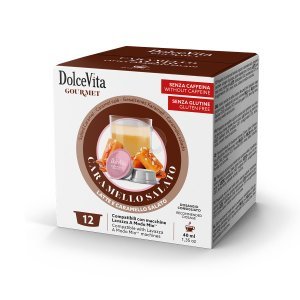 Box Dolce Vita SALTED CARAMEL A Modo Mio®* compatible 96cps.
