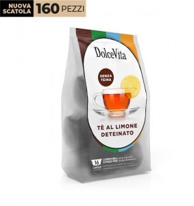 Box Dolce Vita THEINE-FREE LEMON TEA A Modo Mio®* compatible 160cps.