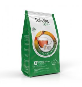 BOX Dolce Vita TIGESTIVE HERBAL TEA Dolce Gusto®* compatible 64cps.