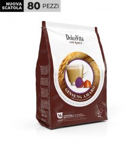Box Dolce Vita UNSWEETENED GINSENG Dolce Gusto®* compatible 64cps.