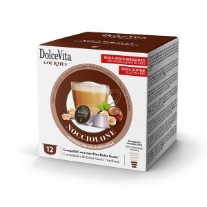 Box Dolce Vita HAZELNUT CAPPUCCINO Dolce Gusto®* compatible 72cps.
