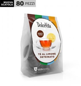 Box Dolce Vita THEINE-FREE LEMON TEA Dolce Gusto®* compatible 80cps.