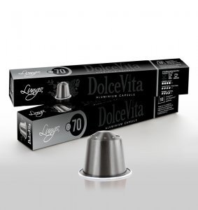 Scatola Dolce Vita Nespresso®* Alluminio LUNGO 200pz.