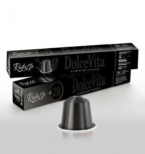 Scatola Dolce Vita Nespresso®* Alluminio RISTRETTO 200pz.