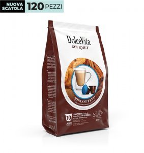 Box Dolce Vita BISCOTTINO Nespresso®* compatible 120cps.
