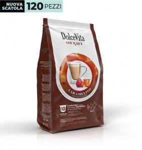 Box Dolce Vita CARAMELITO Nespresso®* compatible 120cps.