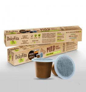 Box Dolce Vita MILD Nespresso®* Compostable compatible 200cps.