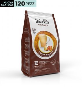 Box Dolce Vita CREME BRULEE Nespresso®* compatible 120cps.