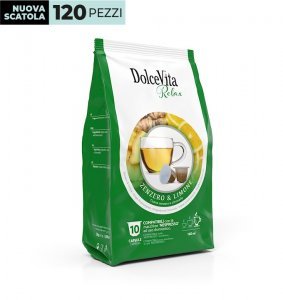 Box Dolce Vita ZENZERO & LIMONE Nespresso®* compatible 120cps.