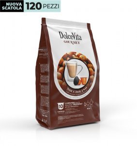 Box Dolce Vita NOCCIOLINO Nespresso®* compatible 120cps.