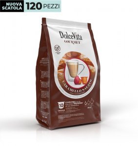 Box Dolce Vita SALTED CARAMEL Nespresso®* compatible 120cps.