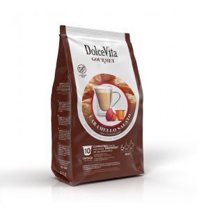 Box Dolce Vita SALTED CARAMEL Nespresso®* compatible 100cps.