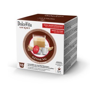 Box Dolce Vita SUGARED GINSENG Modo Mio®* compatible 80cps.