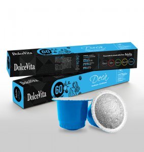 Box Dolce Vita DECAFFEINATO Nespresso®* compatible 200cps.