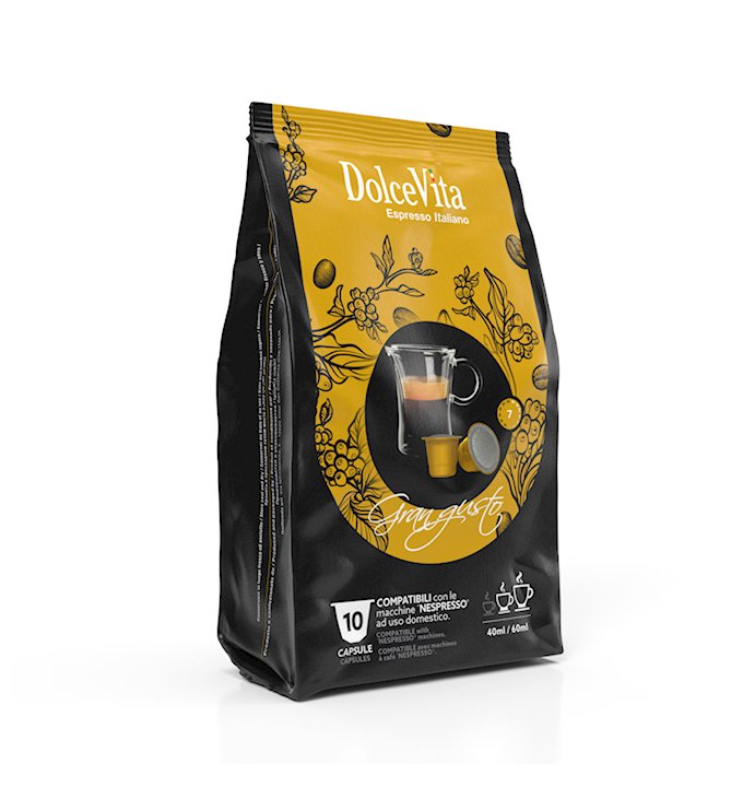 Dolce Vita MiniCiock - 10 Cápsulas para Nespresso por 1,89 €