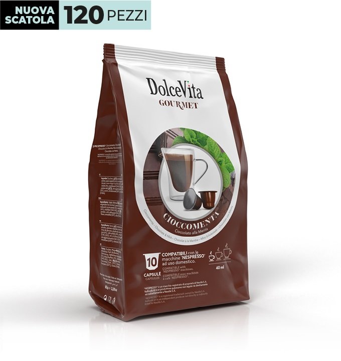 Scatola Dolce Vita Nespresso®* CIOCCOMENTA 120pz. - Espresso DolceVita