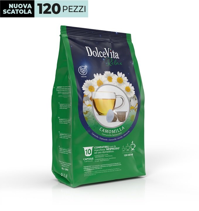 Scatola Dolce Vita compatibili Nespresso® TISANA AL FINOCCHIO 10pz.